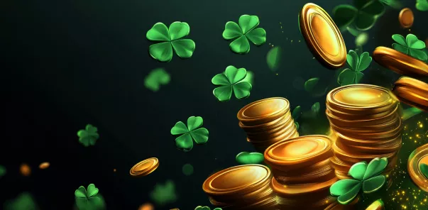 clovers and coins