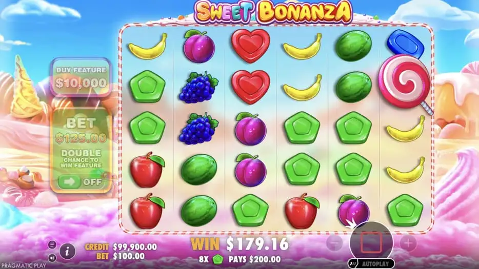 Sweet Bonanza slot available at JeetCity casino for Canadian players